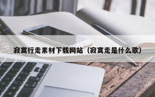 汝州寂寞行走素材下载网站（寂寞走是什么歌）